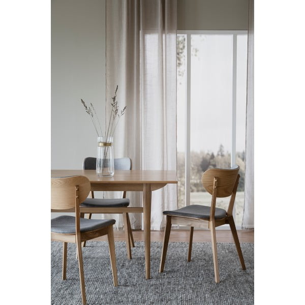 Sive blagovaonske stolice u kompletu od 2 kom Kato - Rowico-image-2