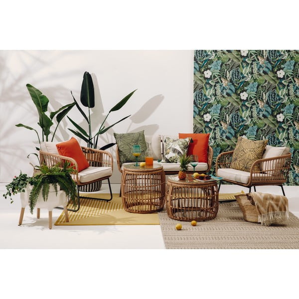 Žuti vrtni jastuk Hartman Lily, 50 x 50 cm-image-3