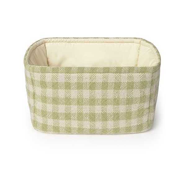 Svijetlo zelena tekstilna dječja kutija za pohranu 30x20x20 cm Swan Matcha – Lorena Canals