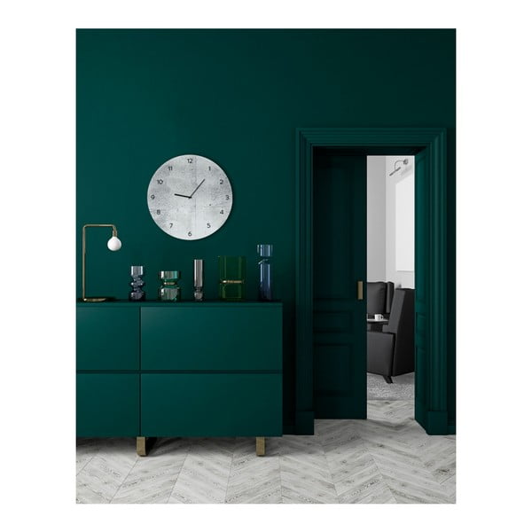 Zidni sat Styler Glassclock Wall, ⌀ 30 cm-image-1