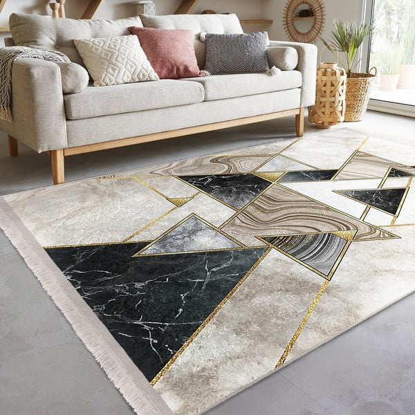 Bež tepih 160x230 cm - Mila Home-image-1