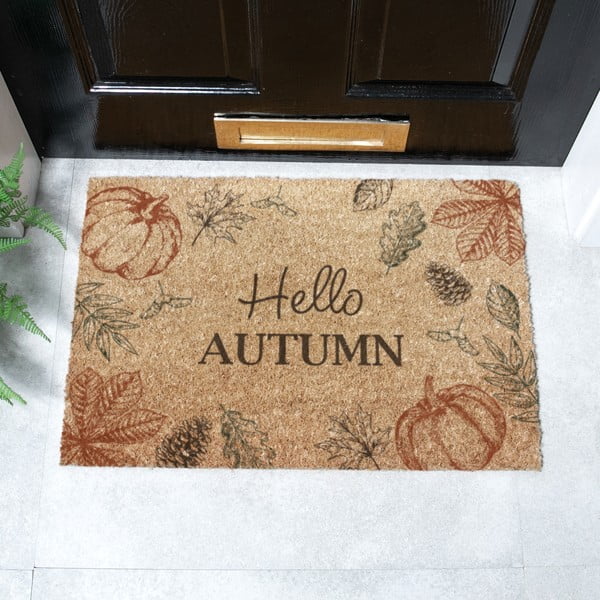 Otirač od kokosovih vlakana 40x60 cm Hello Autumn – Artsy Doormats-image-2