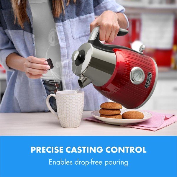 Crveno kuhalo za vodu Klarstein Cancan-image-4