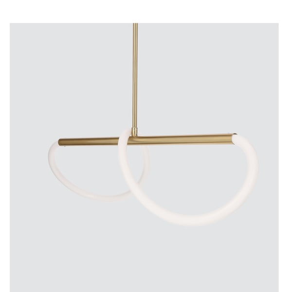 LED viseća svjetiljka u zlatnoj boji Supreme – Candellux Lighting-image-3