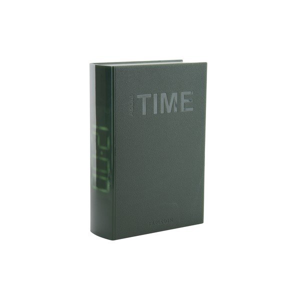Zelena LED budilica Karlsson Book-image-3