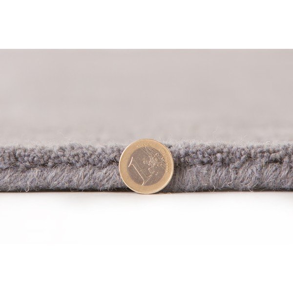 Sivi vuneni tepih Flair Rugs Siena, 80 x 150 cm-image-4