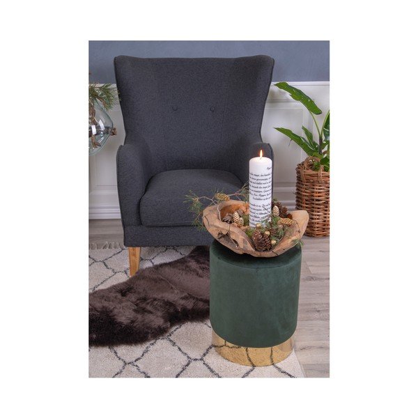 Zeleni tabure House Nordic Gamby, ø 34 cm-image-1