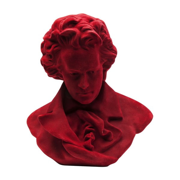 Crvena ukrasna skulptura skladatelj Kare Design