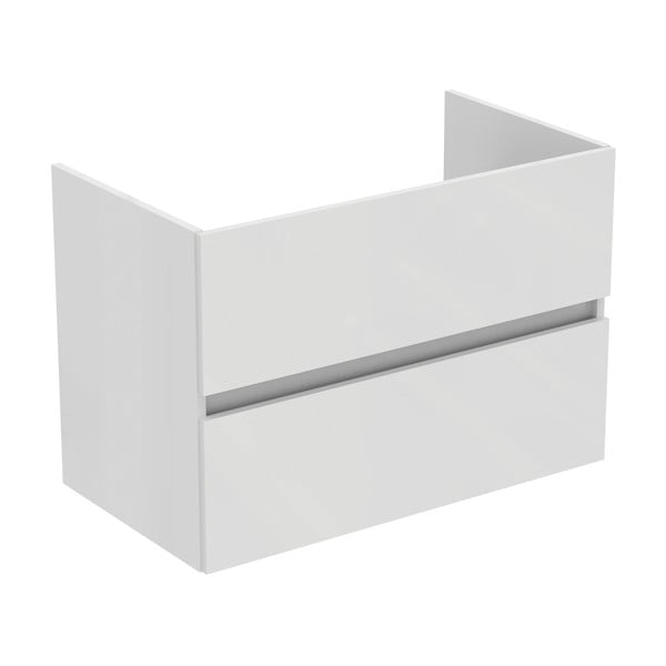 Bijeli zidni ormarić za ispod umivaonika 80x55 cm Eurovit+ – Ideal Standard-image-2