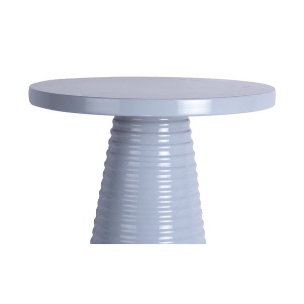 Metalni okrugao pomoćni stol ø 40 cm Catania Ribbed – Leitmotiv-image-2