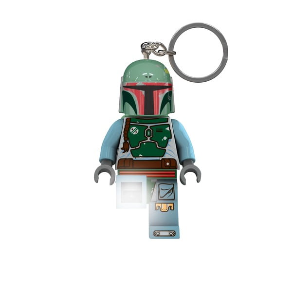 Svjetleći privjesak za ključeve LEGO® Star Wars Boba Fetta