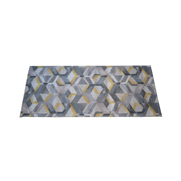 Žuto-sivi gazište Floorita Retro, 60 x 190 cm-image-2