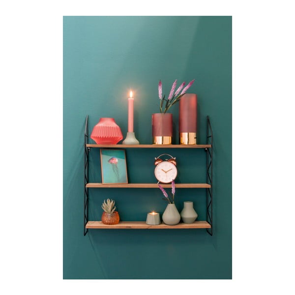 Ružičasto-zlatna vaza PT LIVING, visina 18,5 cm-image-3