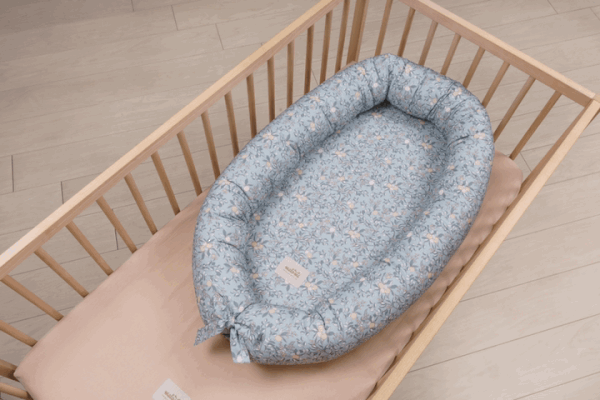 Plavo gnijezdo za bebu Apricot - Malomi Kids-image-1