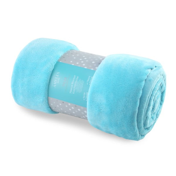 Tirkizna deka od mikrovlakana AmeliaHome Tyler, 70 x 150 cm-image-2