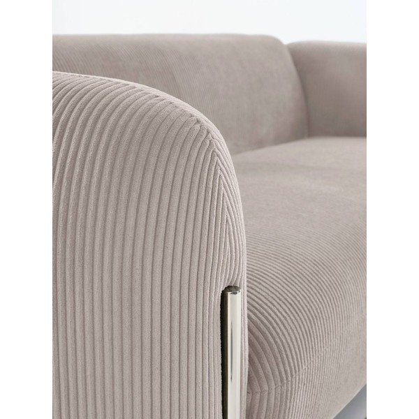 Sivo-bež sofa od samta 234 cm Everman – Jotex-image-4