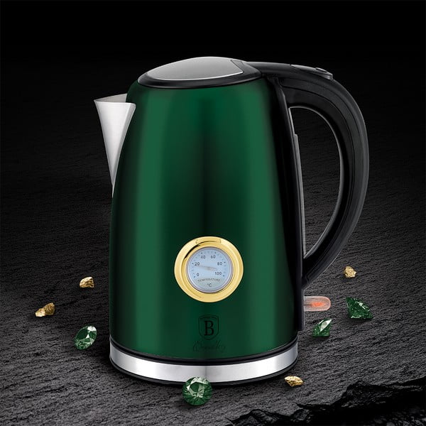 Zeleni čajnik 1,7 l Emerald Collection - BerlingerHaus-image-1