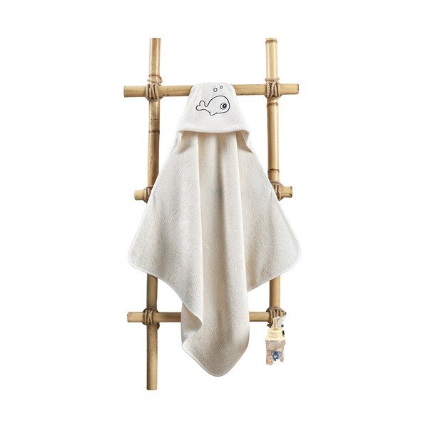 Bež dječji ručnik od bambusa i pamuka Mila - Lydia&Co-image-2