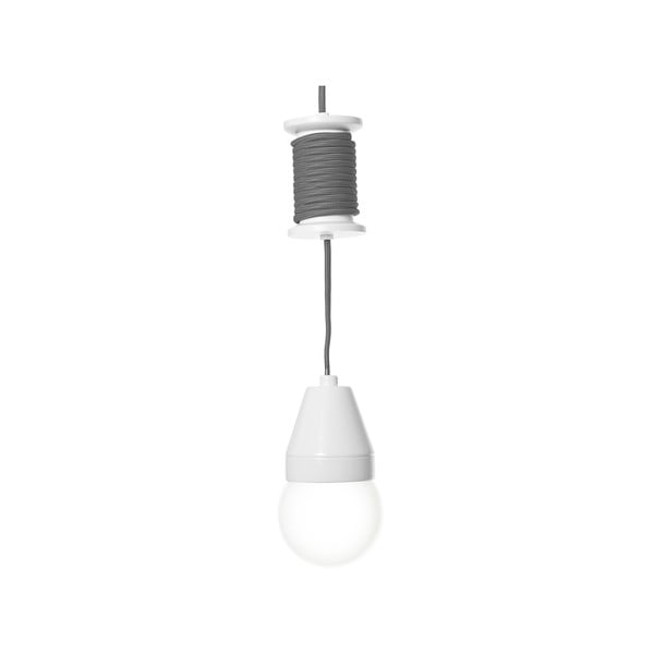 Siva stropna svjetiljka Leitmotiv Spool