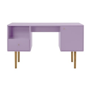 Ljubičasti radni stol 130x50 cm Color Living - Tom Tailor for Tenzo