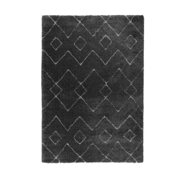 Tamno sivi tepih Flair Rugs Imari, 80 x 150 cm