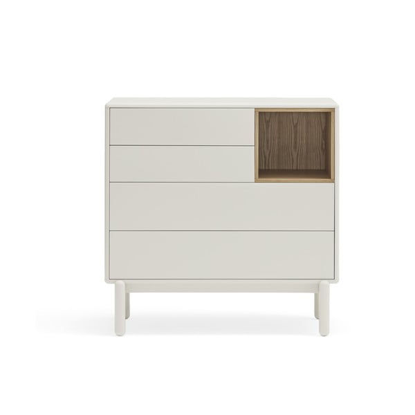 Bijela komoda 90x90x40 cm Corvo – Teulat