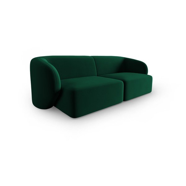 Zelena baršunasti sofa 188 cm Paolo – Milo Casa-image-2