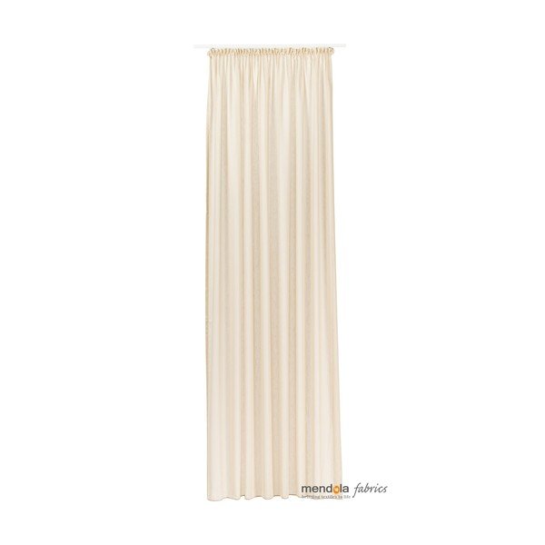 Prozirna zavjesa u zlatnoj boji 140x260 cm Lava – Mendola Fabrics-image-2