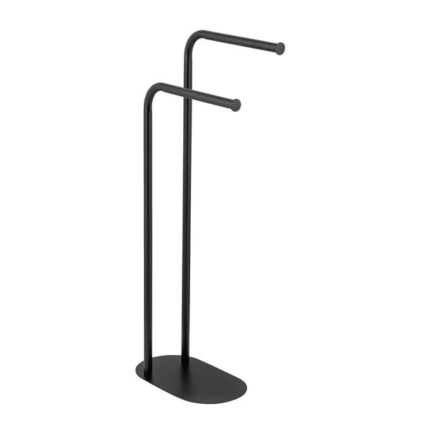 Crni željezan držač za ručnike Levante – Wenko