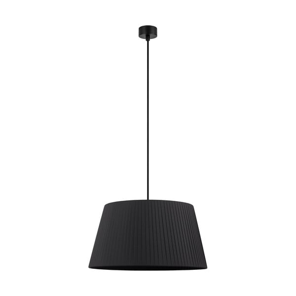 Crna viseća svjetiljka Sotto Luce Kami, ⌀ 45 cm