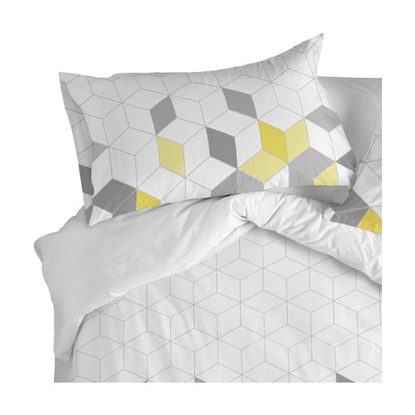 Set od dvije pamučne jastučnice Blanc Symetry, 50 x 75 cm-image-1