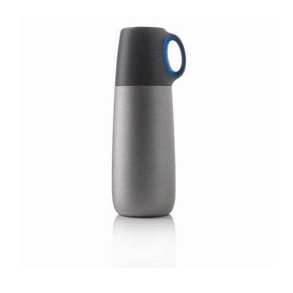 Plava termosica s XD Design Bopp čašicom, 600 ml