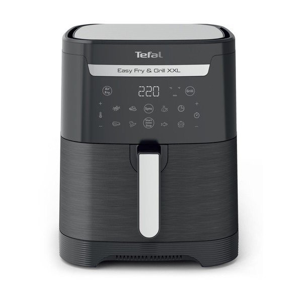 Crna friteza na vrući zrak Easy Fry & Grill XXL EY801815 – Tefal
