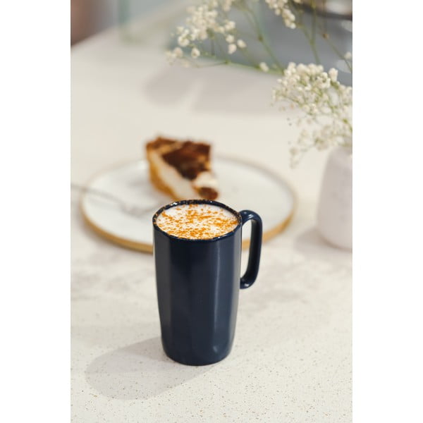 Plave šalice u setu 2 kom od kamenine 330 ml Fuori – Vialli Design-image-1