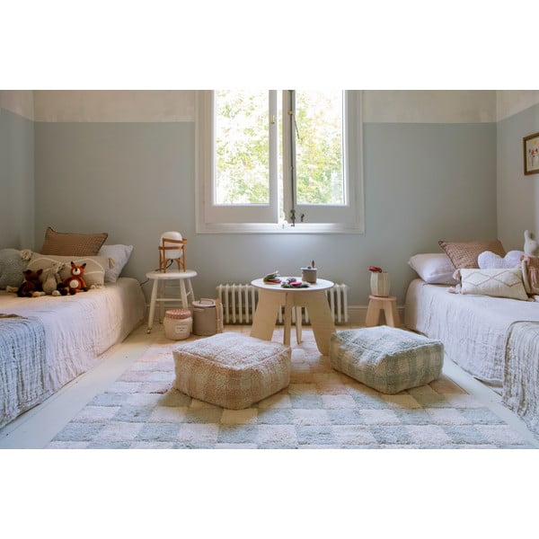 Svijetlo plavi/krem periv/ručno rađen pamučan tepih 120x160 cm Kitchen Tiles Blue Sage – Lorena Canals-image-3