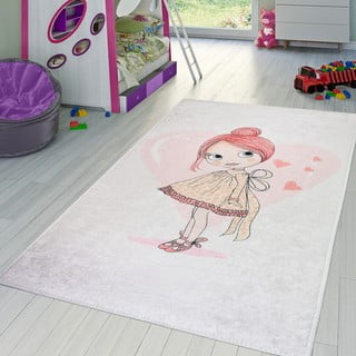 Svijetlo ružičasti dječji tepih 80x150 cm Lovely Girl – Vitaus