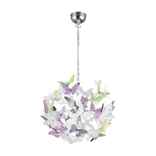 Dječji luster s plastičnim sjenilom ø 50 cm Butterfly – Reality