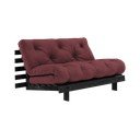 Bordo sklopiva sofa 140 cm Roots Black Night – Karup Design