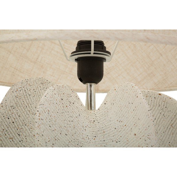 Krem stolna lampa s tekstilnim sjenilom (visina 63 cm) Ester – Mauro Ferretti-image-2