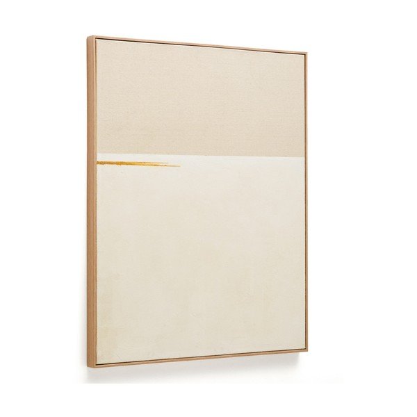 Ručno oslikana slika s okvirom/na platnu 80x100 cm Salin – Kave Home