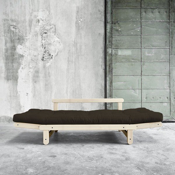 Sofa na razvlačenje Karup Beat Natural / Choco Brown-image-3