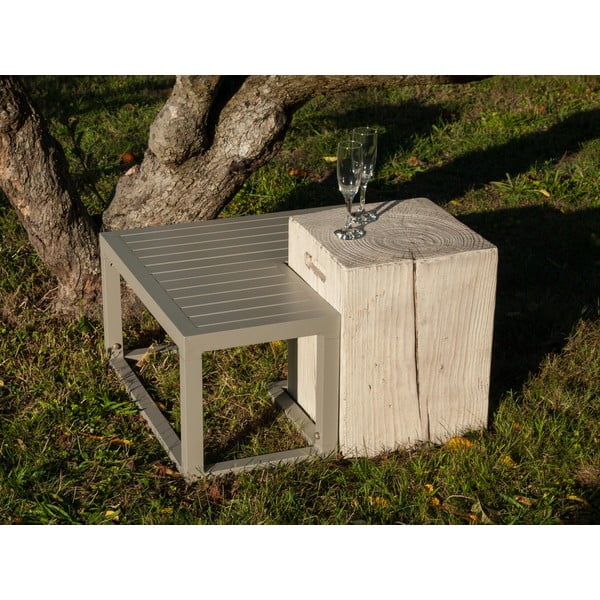Bijeli vrtni stolić Ezeis Ecotop, 35 x 35 cm-image-4