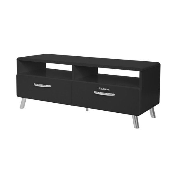 Crni TV stol Tenzo Cobra, širine 118 cm-image-2