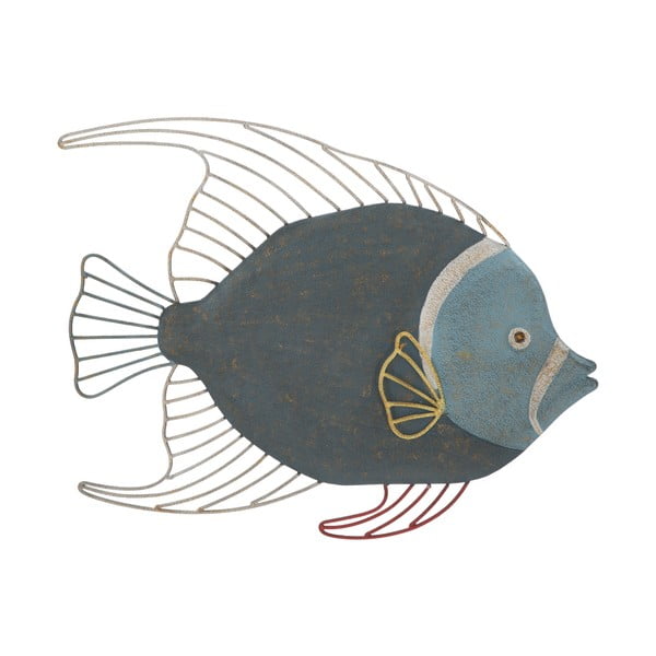 Zidni ukras Mauro Ferretti Fish, 55,5 x 45 cm