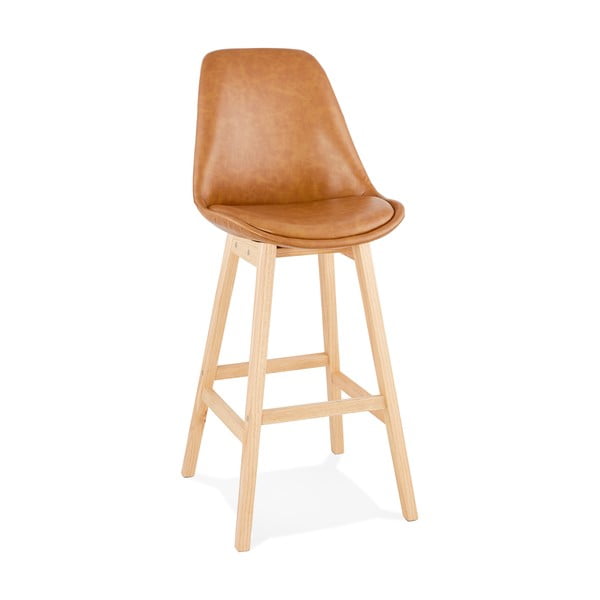 Brown bar stolica kokoon Janie, sedam visine 75 cm