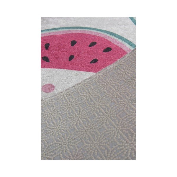Set od 2 bijelo-ružičasta kupaonska tepiha Tropica Watermelon-image-1