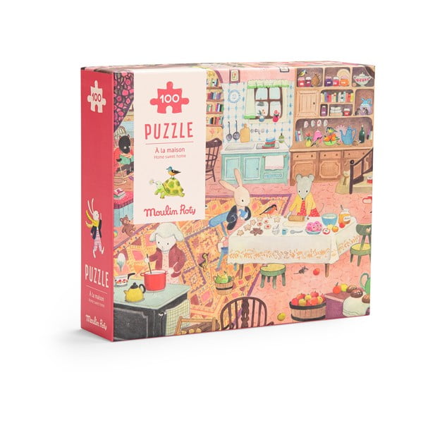 Puzzle La Grande Familie - Moulin Roty-image-2