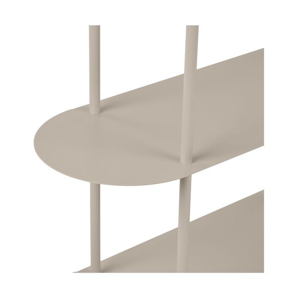 Bež metalni regal 90x150x31 cm Rieti – House Nordic-image-3