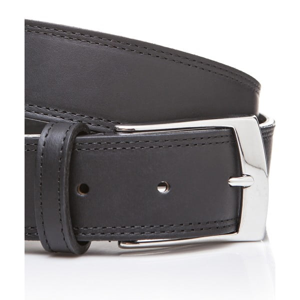 Kožni remen Elegant Black, 130 cm-image-3