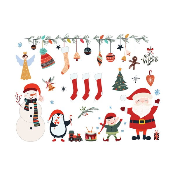 Božićna naljepnica Ambiance Christmas Elements-image-2